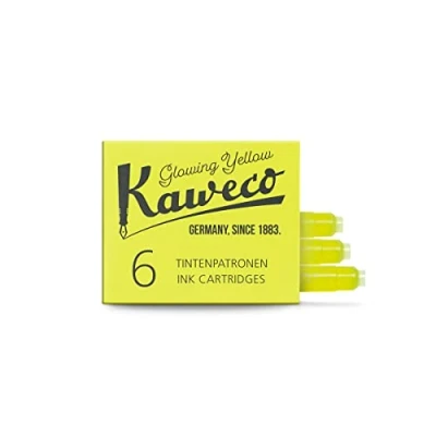Image de Cartouches d’encre Kaweco Glowing Yellow