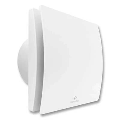 Image de AERAULIQA QD100 Aspirateur axial Diamètre 99 mm 8 W 83 m3/h, T50 IPX4, Blanc, 11,6 x 16,4 cm