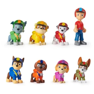 Image de MULTIPACK FIGURINES JUNGLE PUPS La Pat&#039; Patrouille