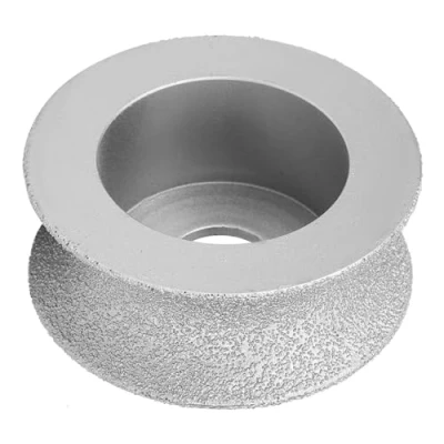 Image de Hyuduo Meule de 7,3 Cm Pour Meuleuses D&#039;angle Meulage Diamant Brasé Disque Roue abrasive Concave Humide à Sec(2.5Cm),diamants