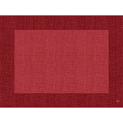 Image de Duni Dunicel Rouleau Linnea Set de table Bordeaux Lot 100 30 x 40 cm
