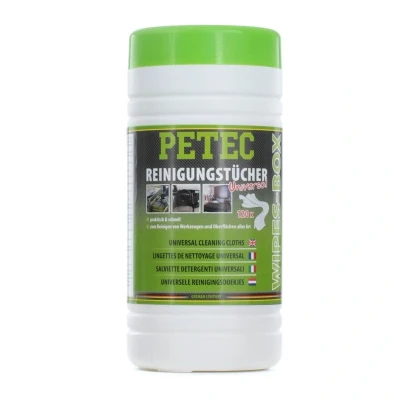 Image de PETEC 82120 Lingettes de nettoyage manuel 120 Substance