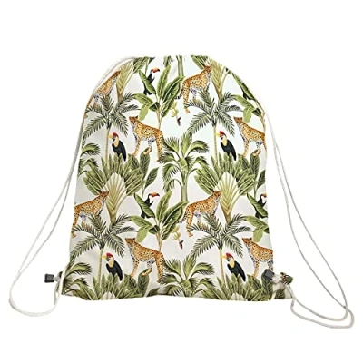 Image de NERTHUS Fih 838 Jungle Backpack, Corde, Poche à Fermeture éclair intérieure, lumière et résistante, Sac Dos Mixte, Multicolore, Taille Unique