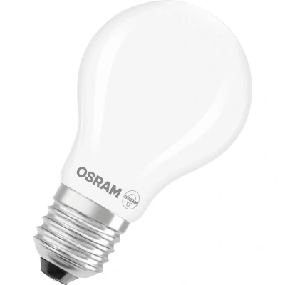 Image de OSRAM Lampe LED Superstar forme d&#039;ampoule A60 filament dimmable, 4000 K blanc neutre, 5,9 W, E27, dépolie, 806 lm, pour plafonniers et lampadaires, 15 000 h