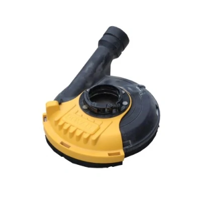 Image de DEWALT DWE46150 XJ Carter de Polissage avec Aspiration Pour Meuleuse 115 125 mm Fixation Sans Outil Compatible Système AIRLOCK, Black