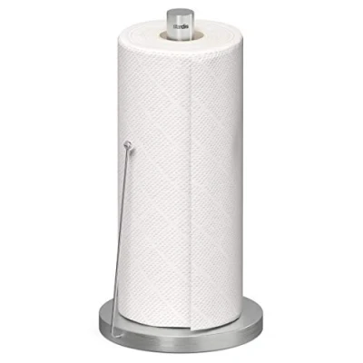 Image de stardis Simply Porte Rouleau en Acier Inoxydable brossé Mat Support Solide et Durable (Acier Inoxydable)