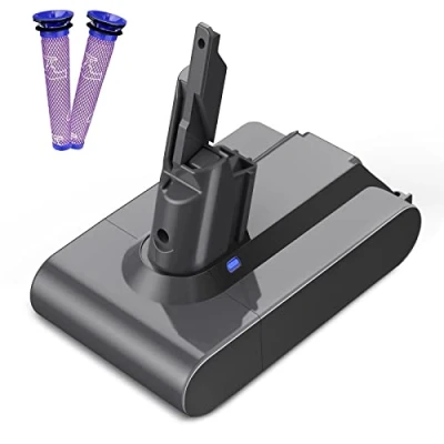 Image de Batterie V7 6000mAh 21.6V de Remplacement pour Dyson V7, SV11, Animal, Trigger+, Motorhead Pro, Fluffy, Mattress Aspirateur