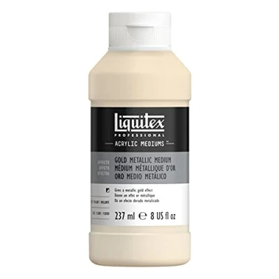 Image de Liquitex Additif Médium Or Métallique Flacon 237ml