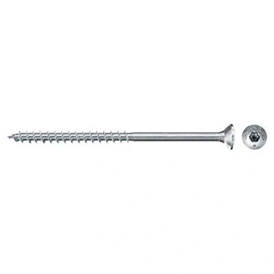 Image de fischer Vis à bois PowerFast II 3,0x40 Tête fraisée, empreinte TX, zingué blanc, filetage partiel/Boite de 500