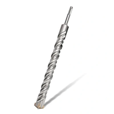 Image de foret SDS Plus 8 x 260 mm pour marteau perforateur avec 4 tranchants en carbure cémenté, à béton idéal percer dans la pierre, le béton, pierre naturelle, mur de brique