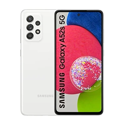 Image de Samsung Galaxy A52s 5G SM A528B 16,5 cm (6.5&quot;) Double SIM Hybride Android 11 USB Type C 6 Go 128 4500 mAh Blanc