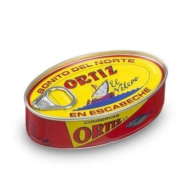 Image de Thon blanc à l&#039;escabèche 112g Ortiz (Pack de 5 unités)