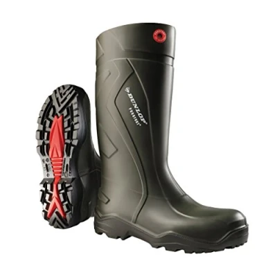 Image de Dunlop Purofort+ botte O4, taille 36, Dunlop, Vert Convient aux l&#039;élevage d&#039;animaux