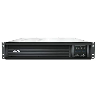 Image de APC Smart UPS SMT SmartConnect SMT1500RMI2UC Onduleur 1500VA (Montage en Rack 2U, Cloud monitoring, 4 prises IEC C13)