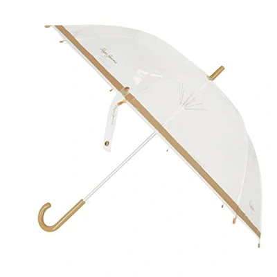 Image de Pepe Jeans Lexy Parapluie Jaune Polyester avec canne en Aluminium, citronier,