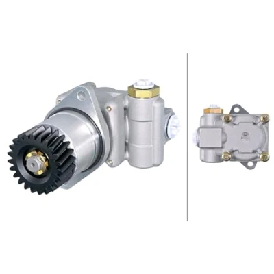 Image de HELLA 8TL 359 003 591 Pompe De Direction Assistée hydraulique Rotation dans le sens des aiguilles d&#039;une montre