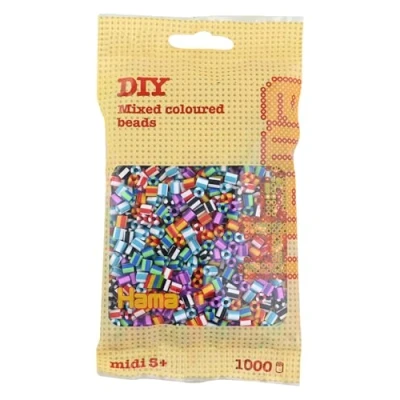 Image de Hama Loisir Créatif Midi Sachet 1000 Perles, 207 90, Bicolore Multicolore 1