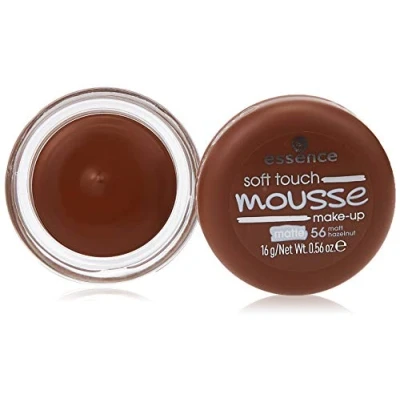 Image de essence soft touch Mousse de maquillage fonds teint n 56 Marron mat Pour peaux mixtes Peau impure Végétalien Sans parfum alcool 16 g