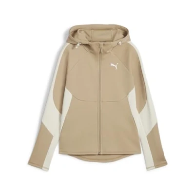 Image de PUMA Evostripe Fz Sweat à Capuche Sudation, Prairie Tan, XL Mixte