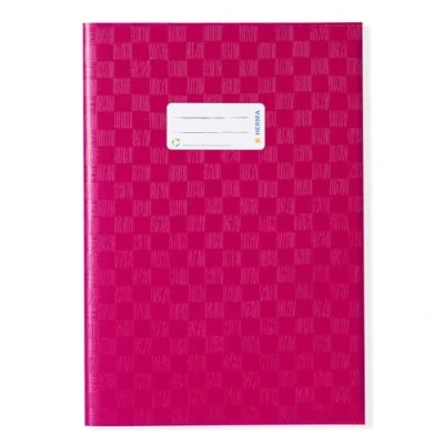Image de HERMA protge cahier, format A4, en PP, couverture rose