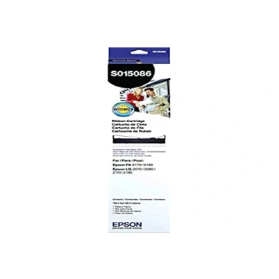 Image de Epson S015086 Noir Ruban