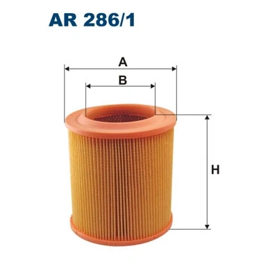 Image de FILTRON AR 286/1 Filtre à air 164 148 Cartouche filtrante LAND ROVER: Range Rover 1, Montego Break