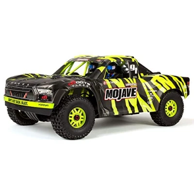 Image de ARRMA RC Truck 1/7 Mojave 6S V2 4WD BLX Desert avec Spectrum Company (prêt à Rouler), Vert/Noir, ARA7604V2T1