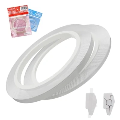 Image de stedi Hobby Modell, Outil De Bricolage, Sculpter, Couper, Ruban Masquage, Ligne TraçAge, Pour Gravure, Plaque, RéSine, ModèLe à L&#039;éChelle, 3 Mm X 33 M + 6 (2 PièCes)