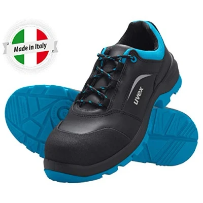 Image de Uvex Xenova S3 SRC ESD Lot de 2 Chaussures sécurité avec Embout, Bleu/Noir, 45 EU