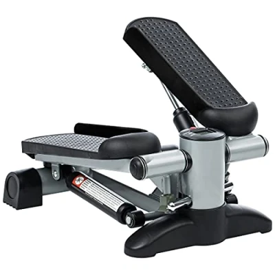 Image de Ultrasport swing Stepper, stepper à maison avec ordinateur d&#039;entraînement, up down pour débutants et utilisateurs avancés, petit compact, l&#039;entraînement jambes fesses