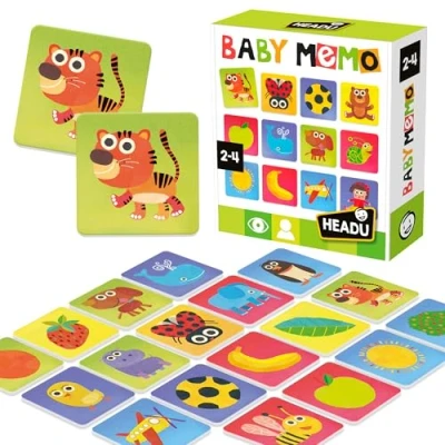 Image de Headu Italie Baby Memo, MU23905, Multicolore, Large