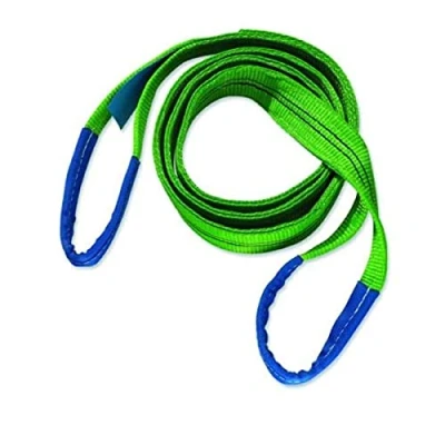 Image de Braun 20022HB Sangle de Levage avec Boucles renforcées, capacité Charge 2000 kg Vert 2 m