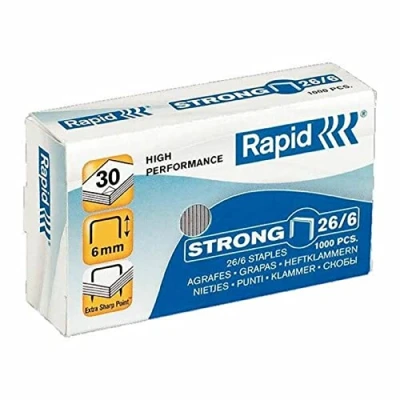 Image de Rapid Strong Agrafes 26 / 6 x1000
