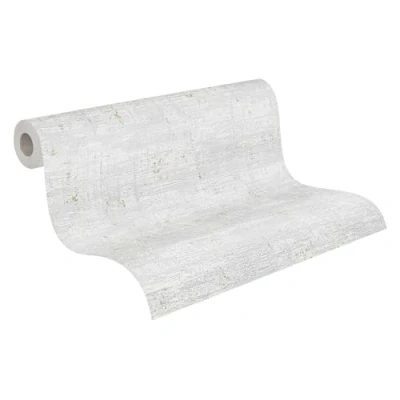 Image de Livingwalls papier peint 396573 Industrial avec structure en gris, argent design effet métallisé or dans différentes pièces 10,05m x 0,53m Fabriqué Allemagne