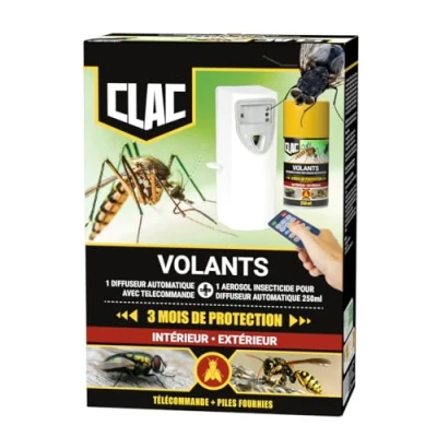 Image de Protecta VOLA&#039;CLAC i362 Diffuseur Automatique avec télécommande intérieur et extérieur + 1 Recharge