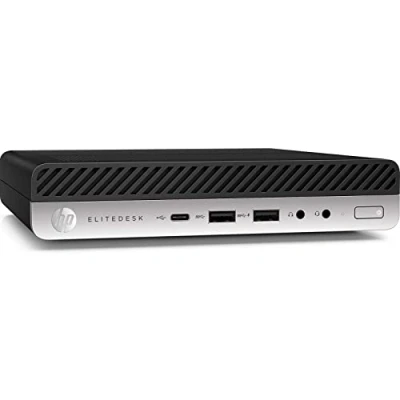 Image de HP Ordinateur EliteDesk 800G3 Mini Intel Core i5 7400T Ram 16 Go SSD 240 Windows 10 Pro (reconditionné)