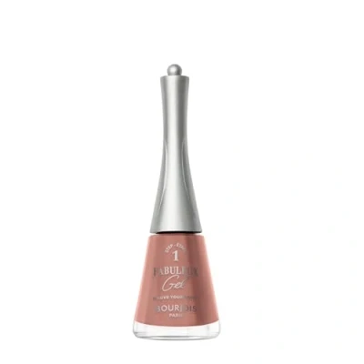 Image de vernis à ongles Bourjois Fabuleux gel, 130, Mauve your Body, effet texture Jellygloss et fini brillant longue durée, formule vegan, résultats professionnels la maison, 9 ml