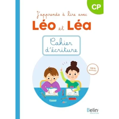 Image de J&#039;apprends à lire avec Léo et Léa Cahier d&#039;écriture 2024