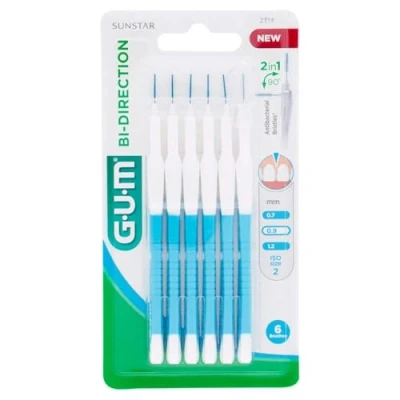 Image de ​Gum® Bi Direction, Brossette interdentaire conique fine 0,9 mm