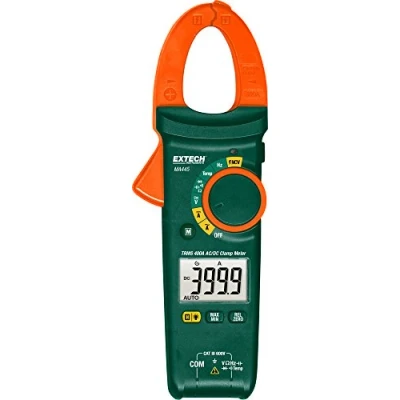 Image de Extech MA445 La pince ampèremétrique AC/DC 400 A à valeur efficace vraie avec NCV, Vert