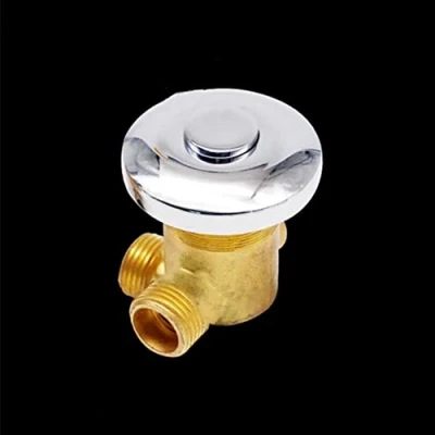 Image de AFUDER Robinet Thermostatique Mitigeur de Douche en Laiton Robinets Vanne Sortie à 1 voie Mélange d&#039;eau Froide et Chaude fixé au mur (Interrupteur commande)