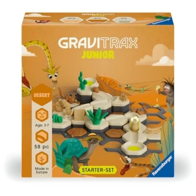 Image de Ravensburger GraviTrax Junior S Desert Kit de démarrage Circuit à Billes Extensible pour Enfants en matériaux respectueux l&#039;environnement avec Univers thématique Jouet