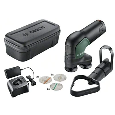 Image de Bosch Home and Garden Ponceuse Polisseuse sans Fil EasyCurvSander 12 (1 Batterie, Système 12V, dans Sac Souple)