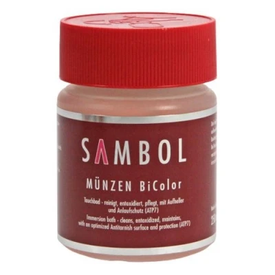 Image de Safe, Sambol Nettoyant, pour Monnaies Euro/Bicolore 250 ml par pc.