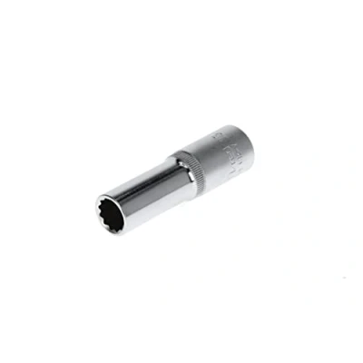 Image de GEDORE red Douille longue, Entraînement 1/2&quot; 12,5 mm, 12 pans, Diamètre 13 Outil, R61101314, Acier chromé