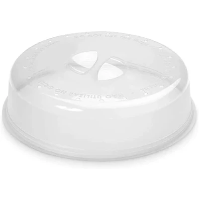 Image de Space Home Cloches Alimentaires Couvercle pour Micro Ondes Cloche le Onde Universelle/Couvercle Alimentaire, Prévention Eclaboussures, Odeur, Cuisson Uniforme PP Robuste 24 cm