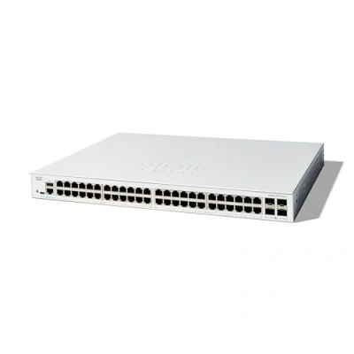 Image de Cisco Commutateur administrable Catalyst 1300 48T 4X, 48 Ports GE, SFP+ 4x10GE, Garantie limitée à Vie (C1300 4X)
