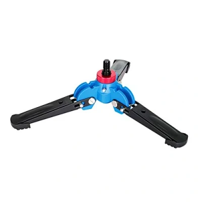 Image de Koolehaoda Mini trépied 3 Pieds Soutien stand monopode Base Avec Universel 3/8 &quot;Vis Pour Caméra DSLR Rotule. (A1)