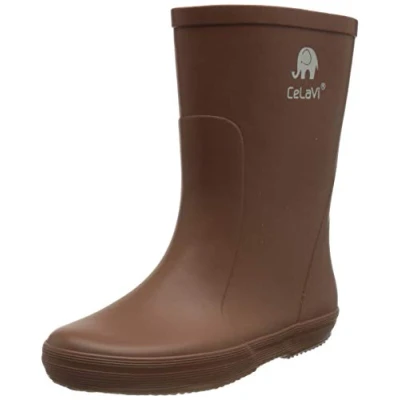 Image de CeLaVi Basic Wellies Solid Botte de Pluie, Elm Green, 25 EU