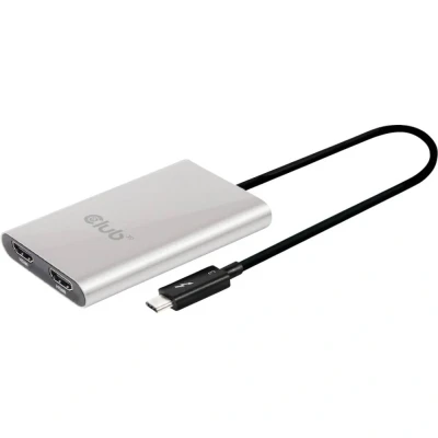 Image de CLUB3D Thunderbolt 3 to Dual HDMI 2.0 Adapter Neuf